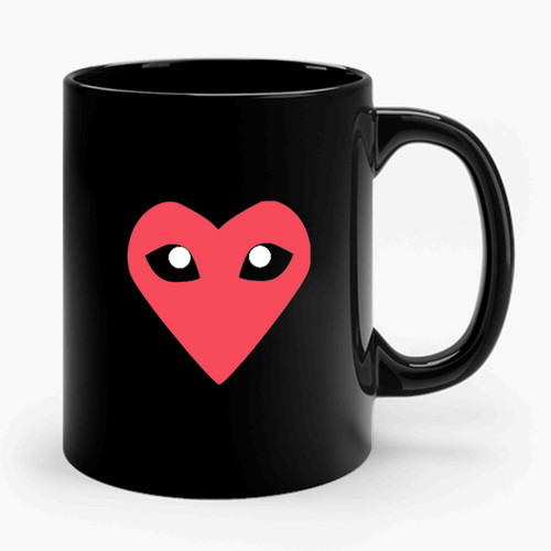 COMME des GARÇONS COMME des GARÇONS Comme Des Garcons Play Ceramic Mug